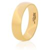 62 (19.7) Ring klassisch Gold aus Edelstahl Unisex