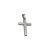 Anhänger Kreuz klein aus Edelstahl Unisex
