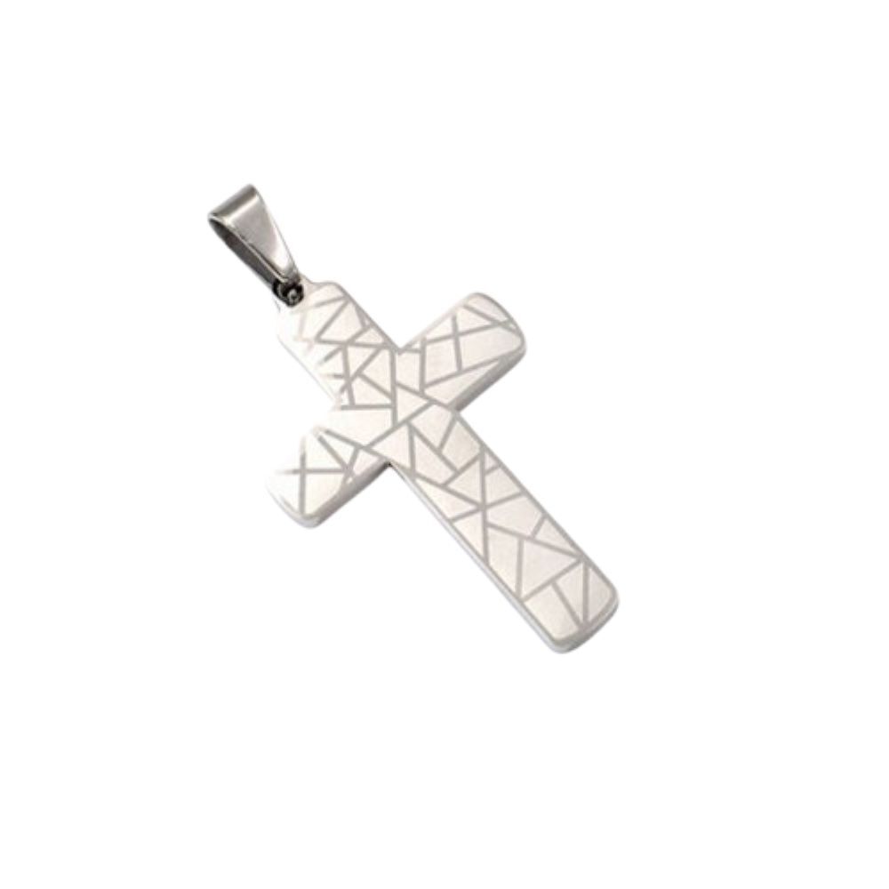 Anhänger Keltenkreuz Silber aus Edelstahl Unisex