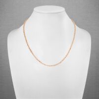 Kette Rosegold aus Edelstahl Unisex