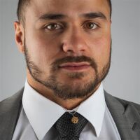 Caramellfarbener Kristall - Kette Ferido Kristallkugel Silber