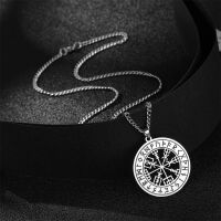 Limettengelber Kristall - Kette Ferido Kristallkugel Silber aus Edelstahl Unisex