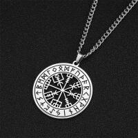 Limettengelber Kristall - Kette Ferido Kristallkugel Silber aus Edelstahl Unisex