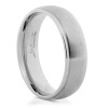 52 (16.6) Ring mit zwei Außenringen Silber aus Edelstahl Unisex