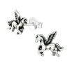 Ohrstecker Pegasus aus 925 Silber Damen