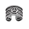Ohrklemme Peace aus 925 Silber Damen