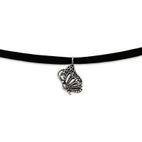 Kette Choker Schmetterling aus 925 Silber Damen