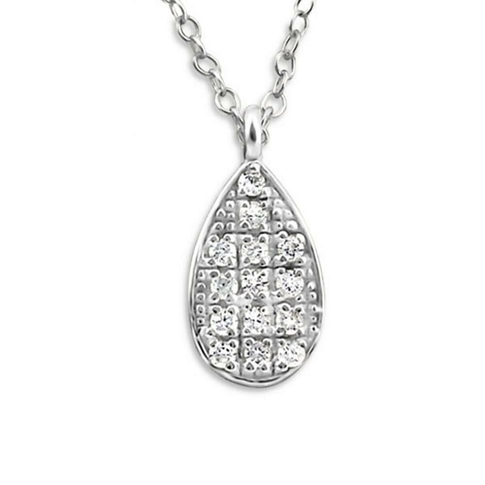 Kette Tränen aus 925 Silber Damen