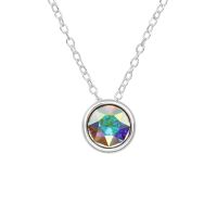 Kette mit Kristall-Anhänger LA CRYSTALE aus 925...