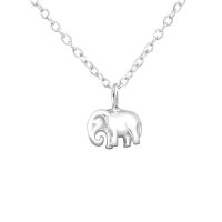 Kette Elefant 925 Silber Damen
