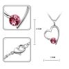 Kette Open Heart Silber aus Messing Damen