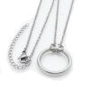 Kette mit Ring Silber aus Titan Damen