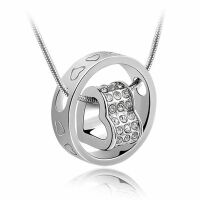 Kette Endless Love Silber aus Messing Damen