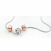 Kette Loops III Silber aus Messing Damen