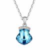 Kette Blue Silber aus Messing Damen