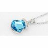 Kette Blue Silber aus Messing Damen