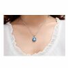 Kette Blue Silber aus Messing Damen