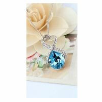 Kette Teardrop Silber aus Messing Damen