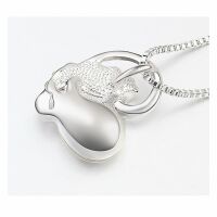 Kette Fantasy Silber aus Messing Damen