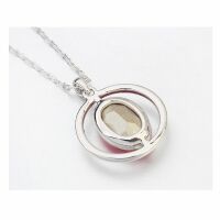 Kette Inner Circle Silber aus Messing Damen