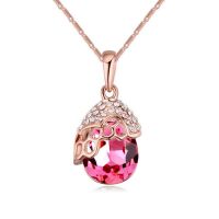 Kette India Rosegold aus Messing Damen