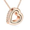 Kette Love you forever Rosegold aus Messing Damen