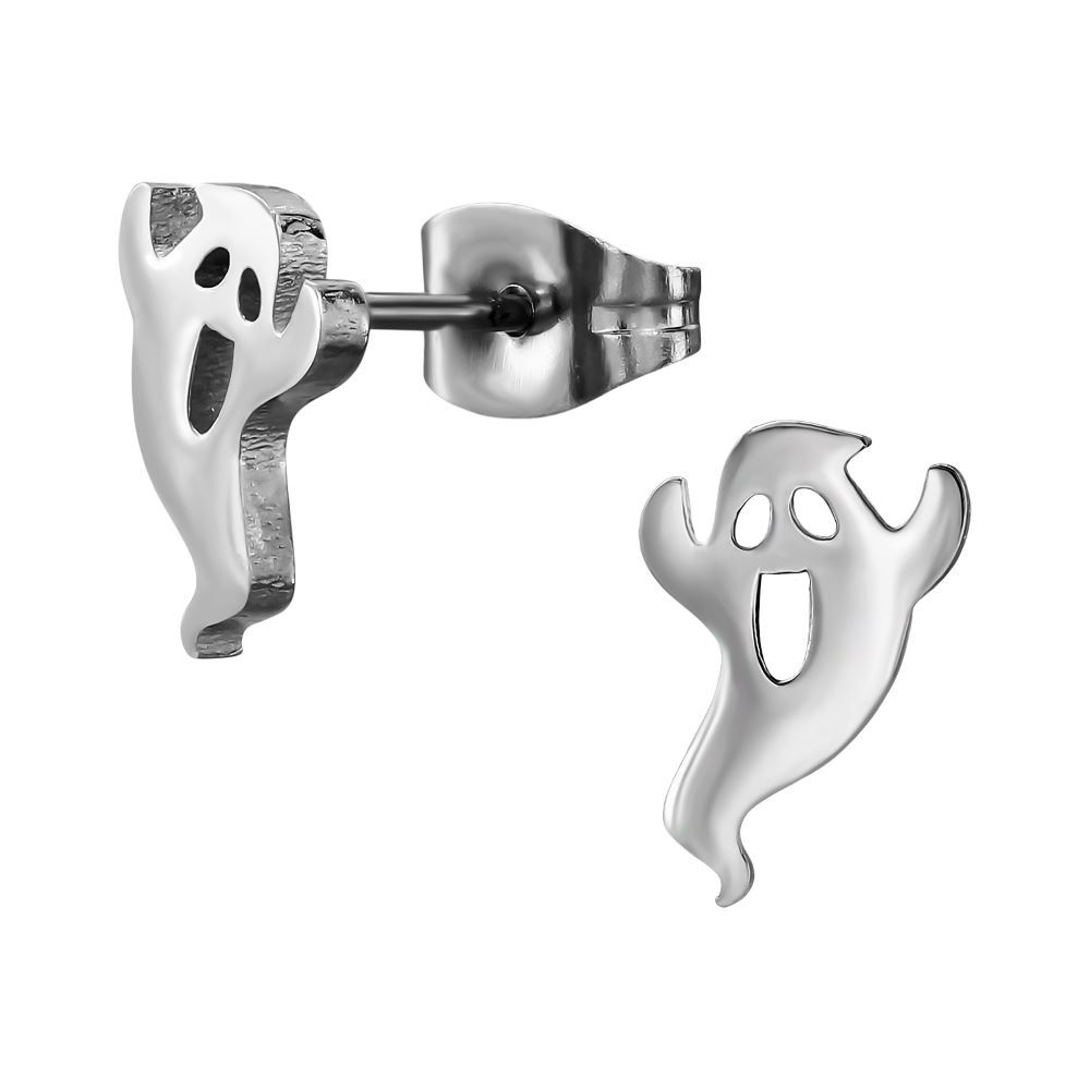 Ohrstecker Geist aus Edelstahl für Damen/Kinder