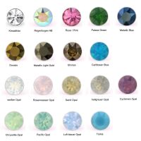 Ohrstecker mit echtem Kristall (LA CRYSTALE) 3mm 925 Silber Damen