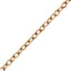 Kette lang Rosegold aus 925 Sterling Silber Damen