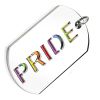 Anhänger Pride DogTag Bunt aus Edelstahl Unisex