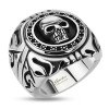 75 (23.9) Bungsa TOTENKOPF RING Herren silber - SKULL Fingerring