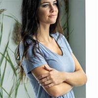 57 (18.1) Ring Rosegold Zirkonia Kristall Stein Edelstahl Damen