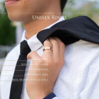 70 (22.3) Bungsa rosegoldener RING - Rosé Rosegold - Damenring