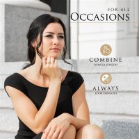 70 (22.3) Bungsa rosegoldener RING - Rosé Rosegold - Damenring