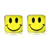 Ohrstecker Happy Smiley Gelb aus Edelstahl Unisex