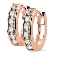 Ohrringe Kristalle 4mm Edelstahl Damen