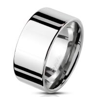 Ring breit silber aus Edelstahl Herren