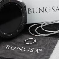 Silber - Fake Piercing Ring Springverschluss Silber Edelstahl Unisex