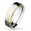 52 (16.6) Ewige Liebe Trauringe Edelstahl silber gold Damen & Herren