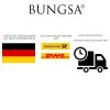 Buchstaben Ring Goldfarben aus Metall Unisex - V