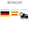 Armband Buchstaben schwarze Perlen Unisex - W