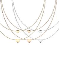 Doppelkette mit zwei Herzen verschiedene Varianten Edelstahl Damen