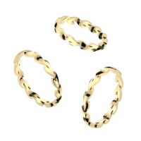 Ring Rankenmotiv gold aus Edelstahl Damen 52 (16.6)