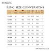 Ring Rankenmotiv gold aus Edelstahl Damen 52 (16.6)