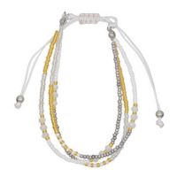 Armband Perlen Boho -Style aus Nylon Unisex - in 4 Varianten