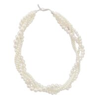 Choker Halskette geflochtene Perlen Karabiner-Verschluss...