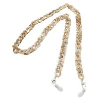 Brillen-Kette Lanyard mamoriert aus Acryl Damen - in 3...