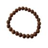 Armband 8mm Perlen Holz/Naturstein Unisex - in 4 Varianten