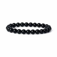 Armband Naturstein-Perlen verschiedene Farben Unisex Achat-Mix grün