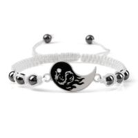 Armband für Zwei Yin und Yang Nylon/Messing Unisex